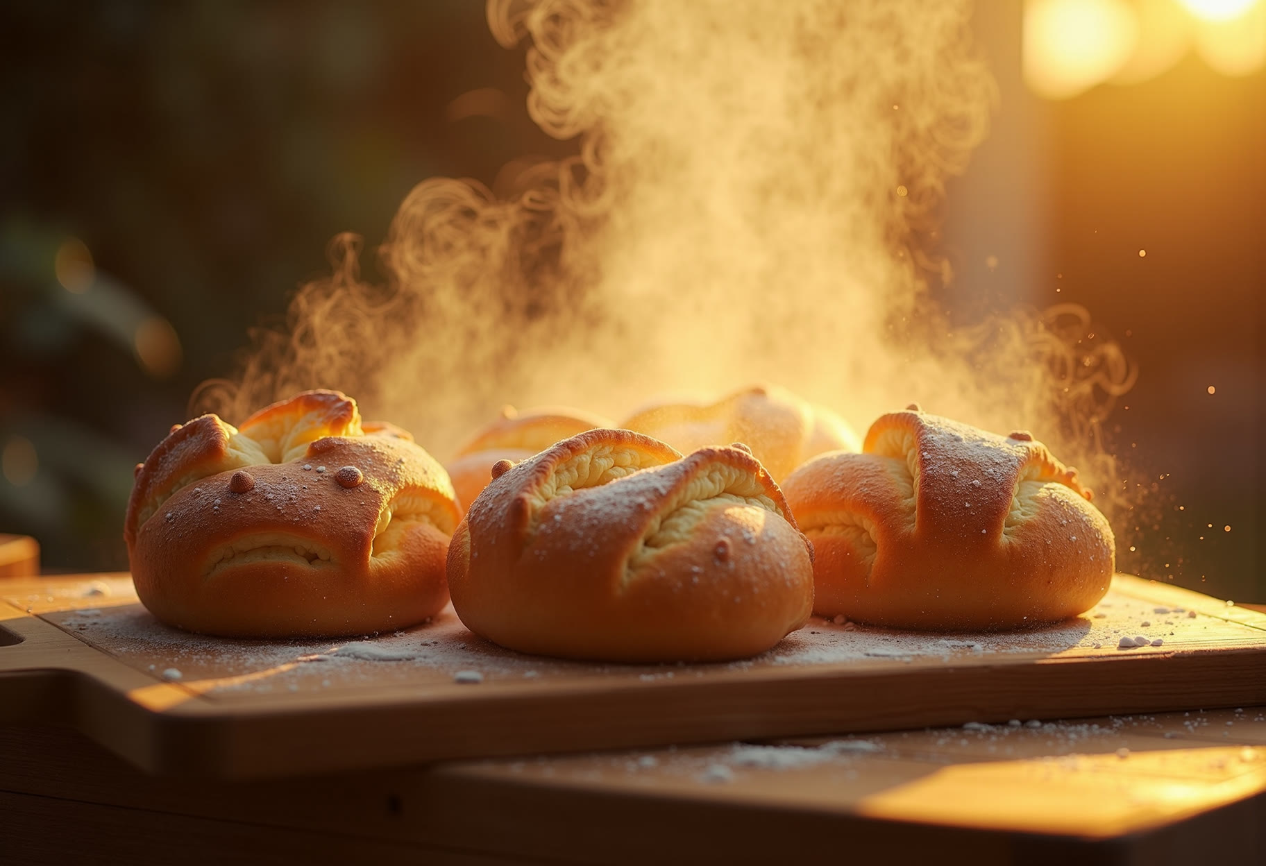 Warm from the oven